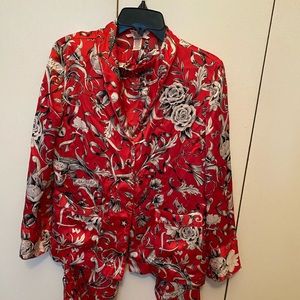 Victoria secret satin pajamas